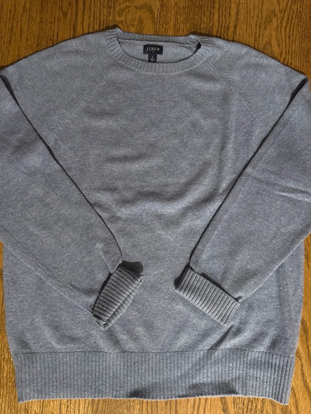 J. Crew Men's Crewneck Sweater - Heather Blue